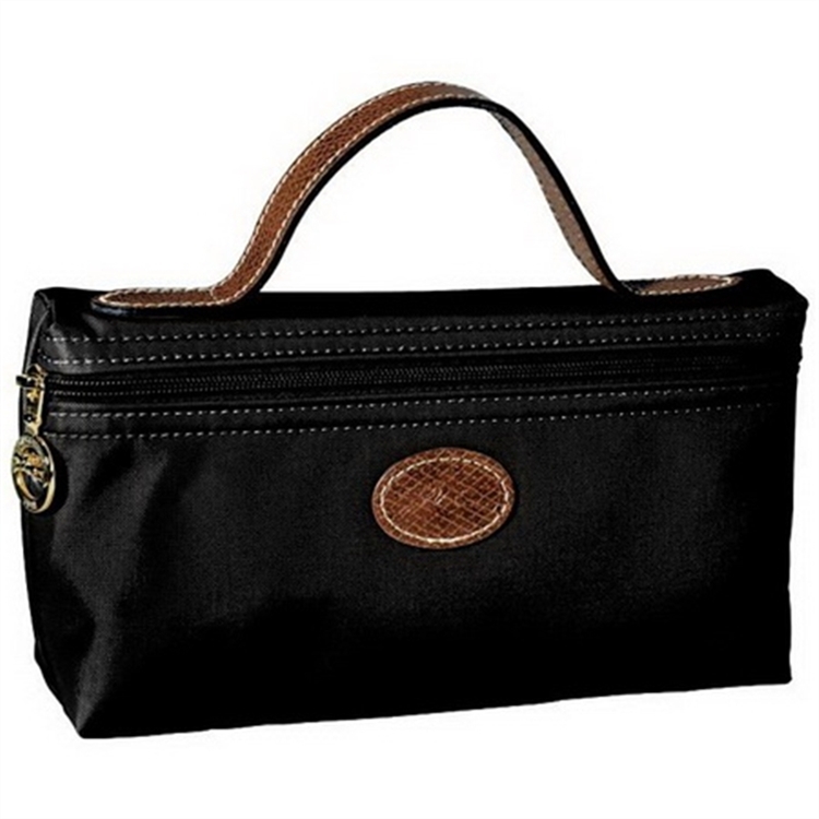 Longchamp Cosmetic Bags Black - Click Image to Close
