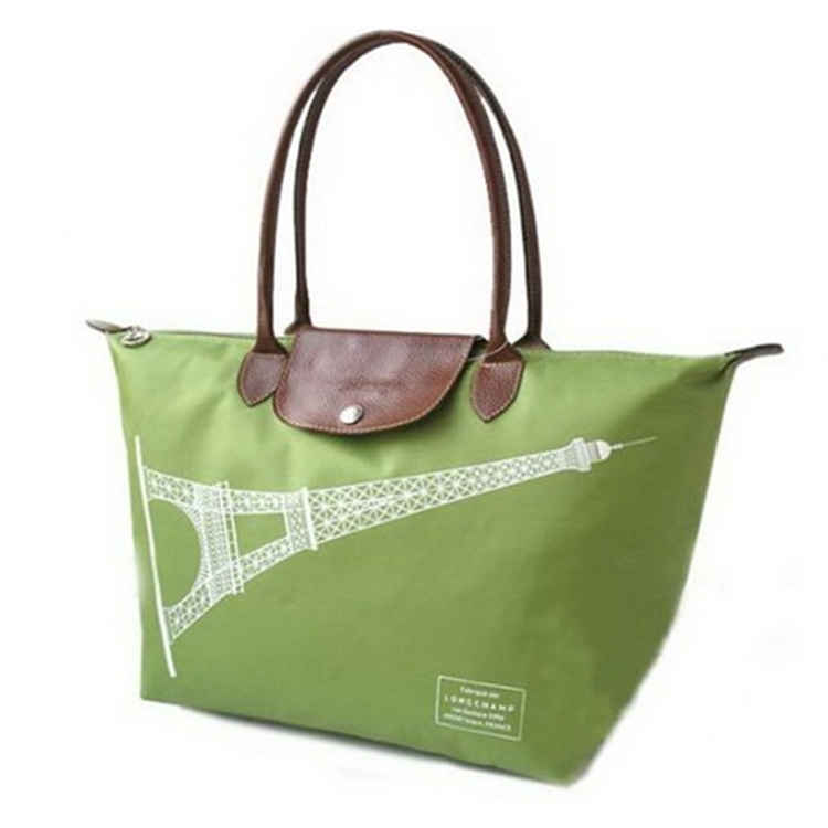 Longchamp Eiffel Tower Bags Green - Click Image to Close