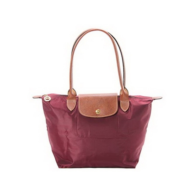 Longchamp Le Pliage Tote Bags Red