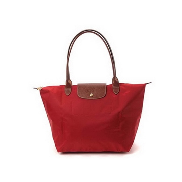 Longchamp Le Pliage Tote Bags Rouge Sale - Click Image to Close