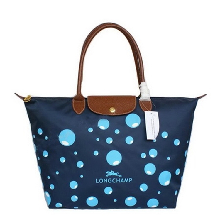 Longchamp Light Bubble Bags Blue